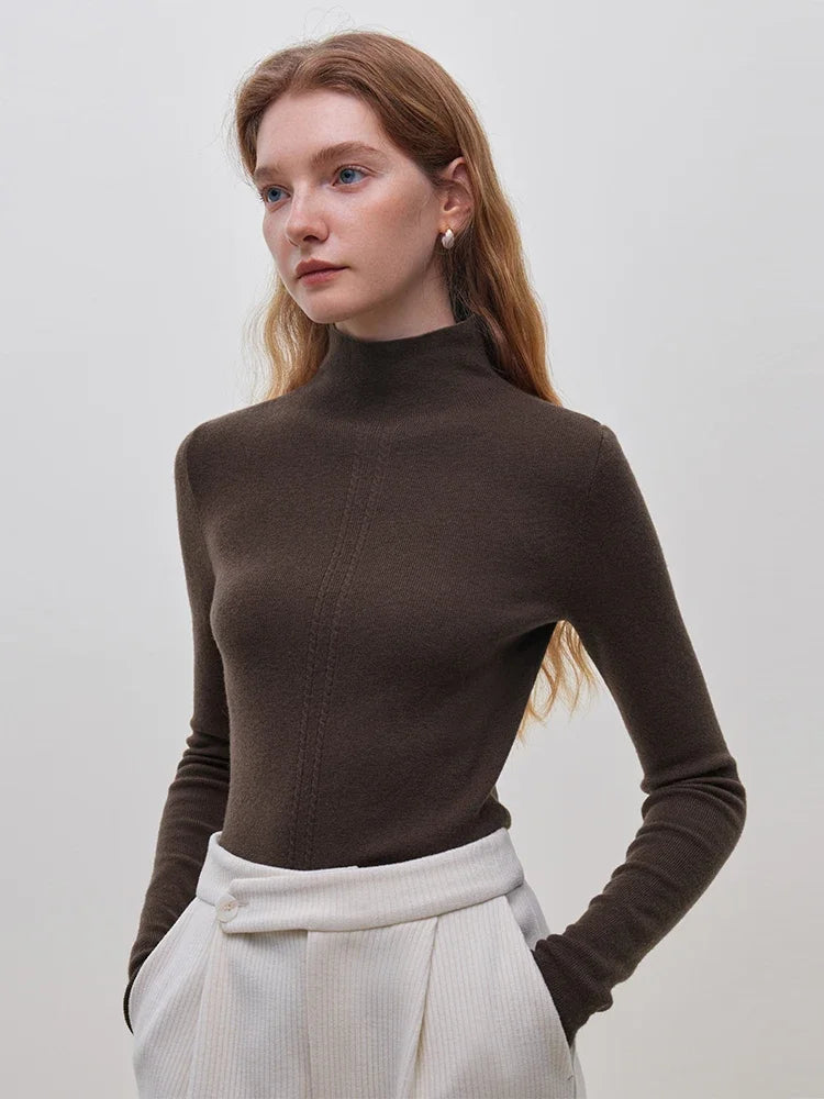 Cozy Wool Knit Turtleneck