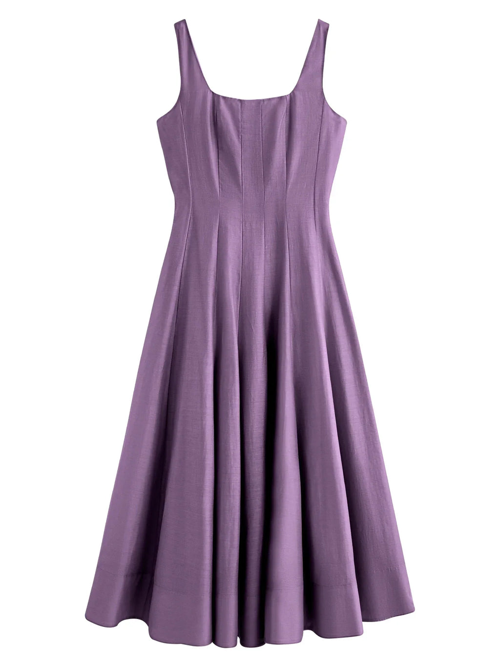 Elegant A-Line Midi Dress