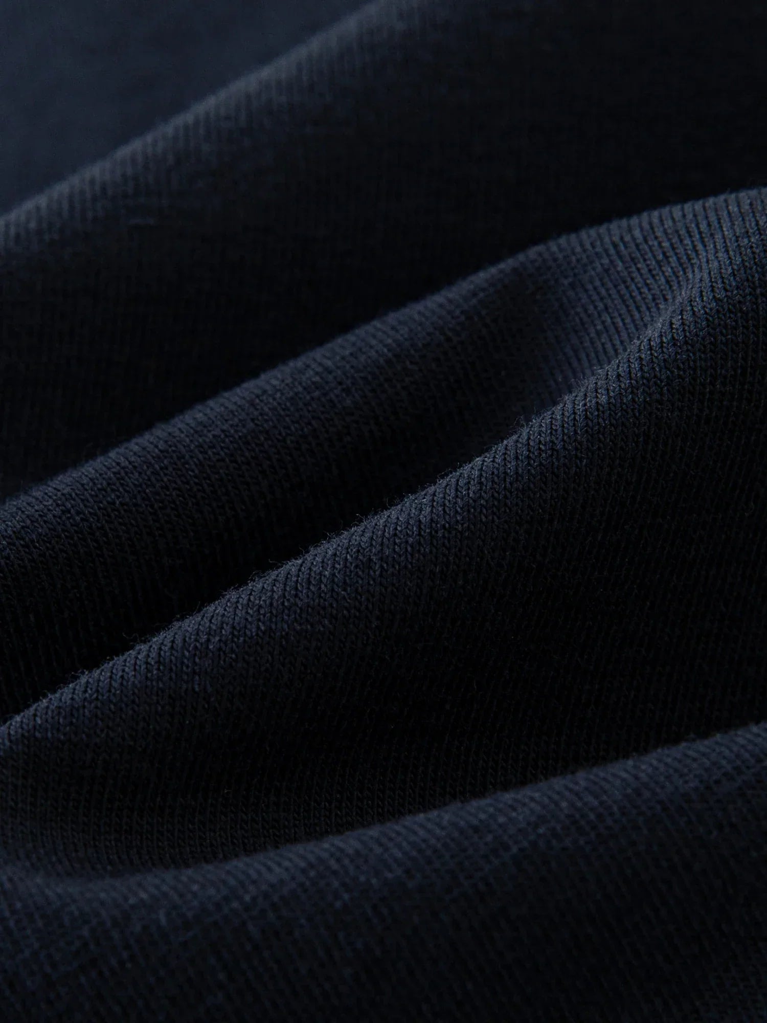 Navy Blue Lace-Up T-Shirt