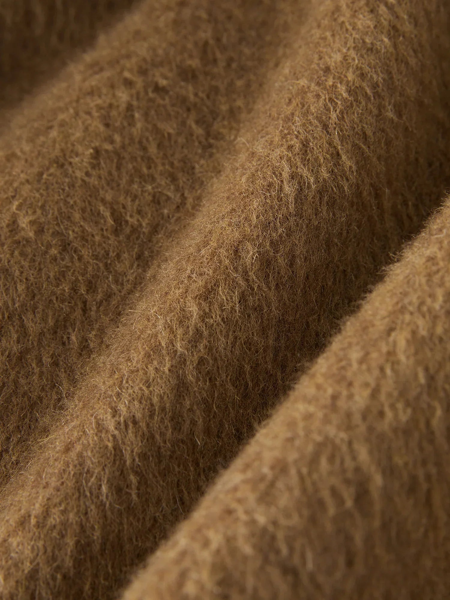 Elegant Wool Scarf Coat