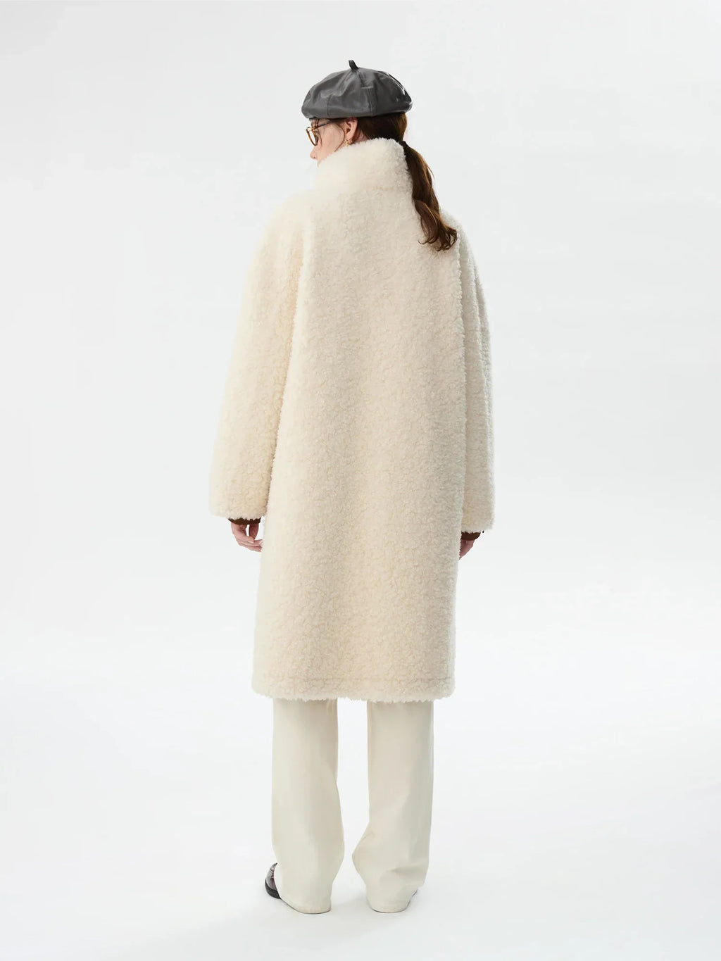 Elegant Wool Blend Coat