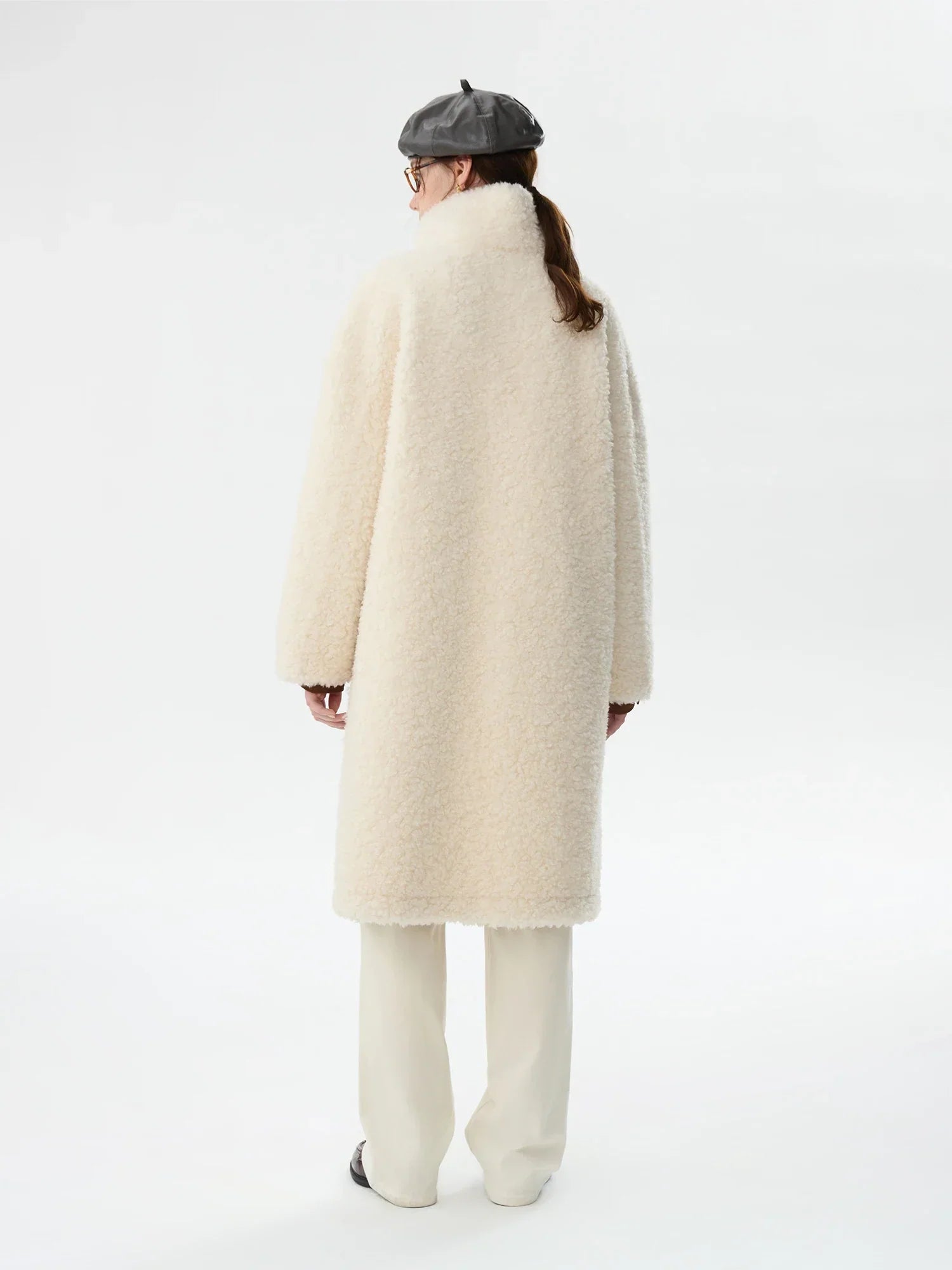 Elegant Wool Blend Coat