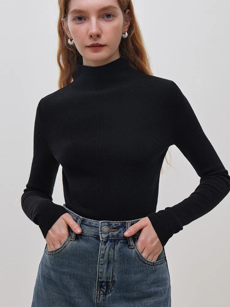 Cozy Wool Knit Turtleneck