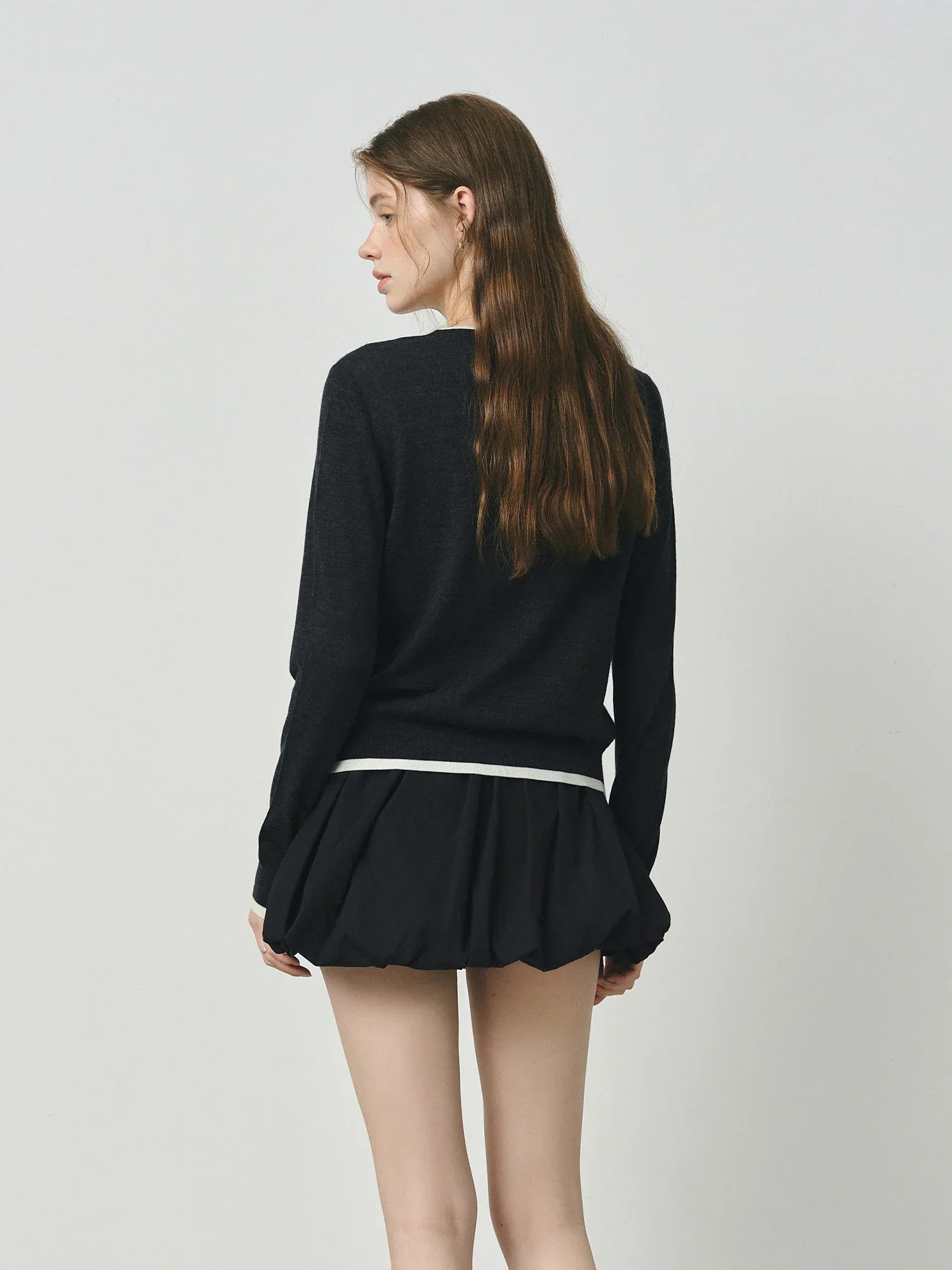 Chic Wool Knit Cardigan