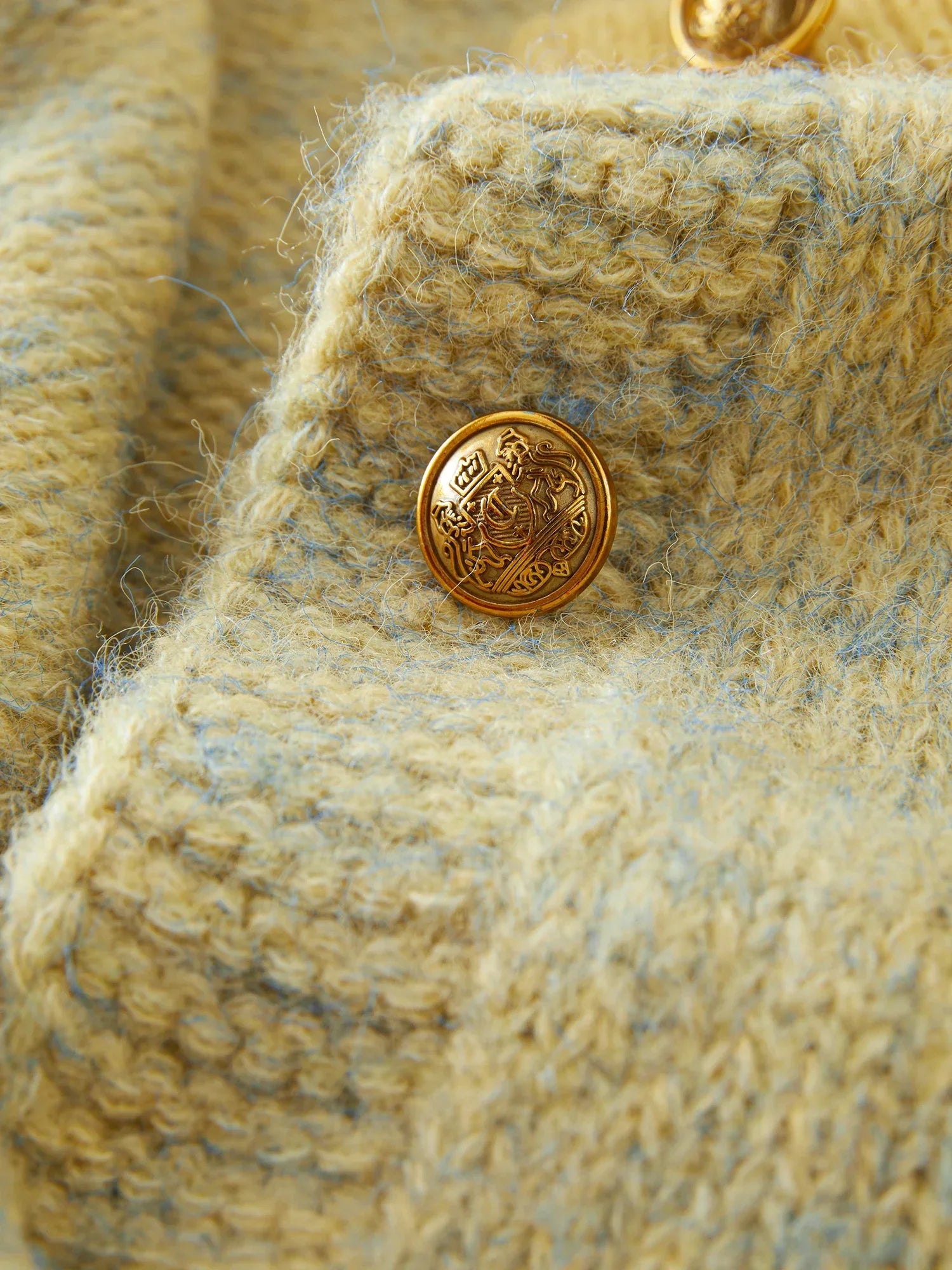 Colorful Dot Knit Cardigan